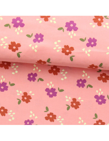 Printed velvet fabric - Nava