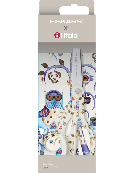 Fiskars X Iittala Taika white scissors 21 cm