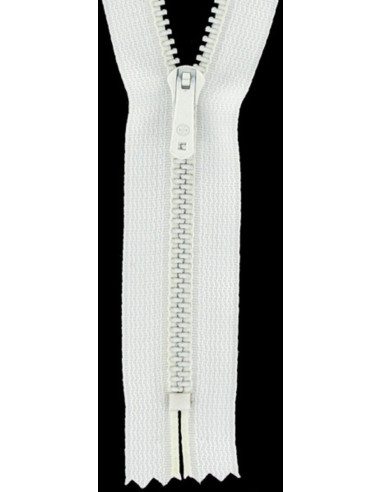 Zipper pants - White