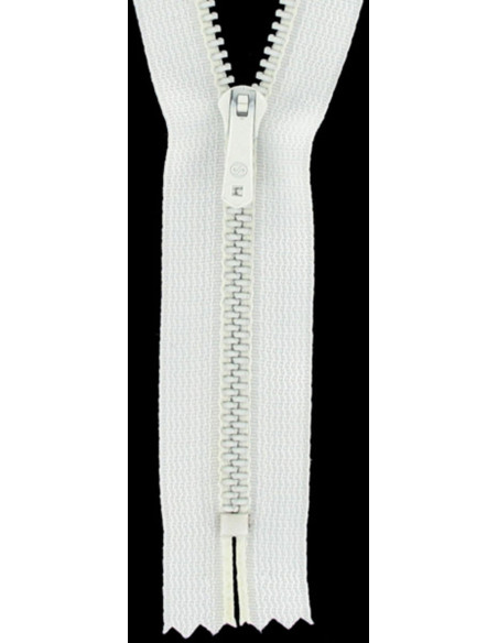 Zipper pants - White