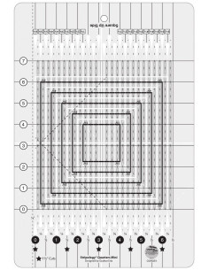 Stripology Quarters Mini Creative Grids Ruler