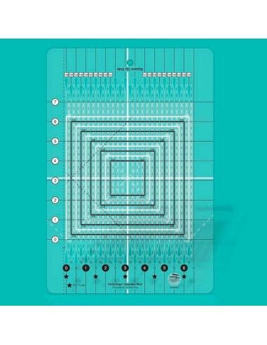 Stripology Quarters Mini Creative Grids Ruler