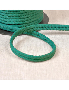 Double piping cord with chevron pattern - Bright green