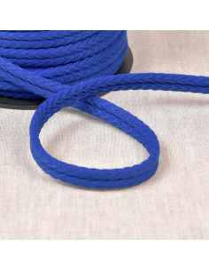 Double piping cord with chevron pattern - Royal blue