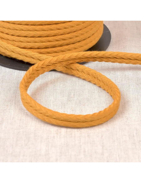 Double piping cord herringbone - Mustard