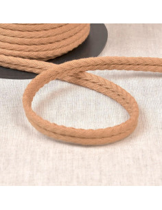 Double piping cord herringbone - Dark beige