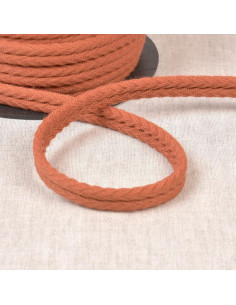 Double piping herringbone cord - Rust