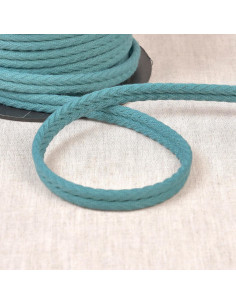 Double piping chevron cord - Teal blue