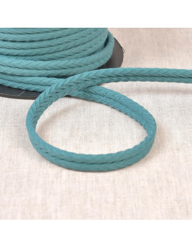 Double piping chevron cord - Teal blue