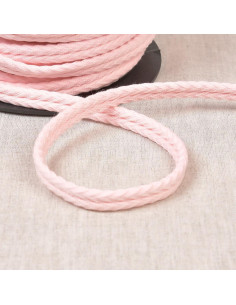 Double piping herringbone cord - Light pink