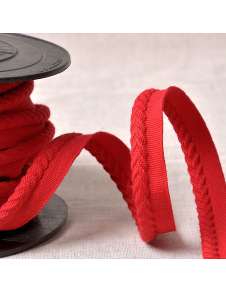 Chevron piping cord - Red