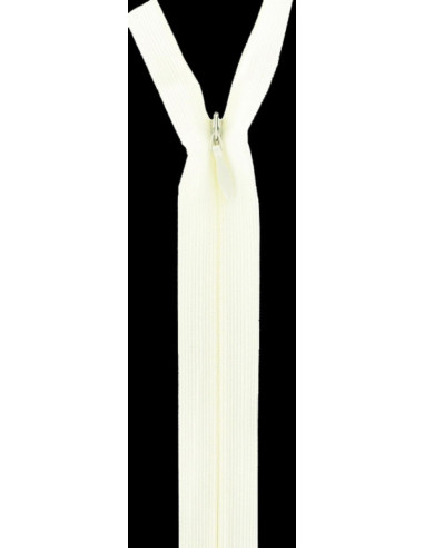 Invisible zipper - Ivory