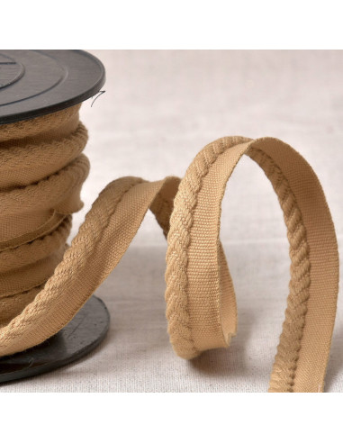 Chevron piping cord - Beige