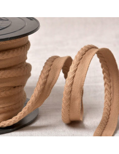 Chevron piping cord - Beige