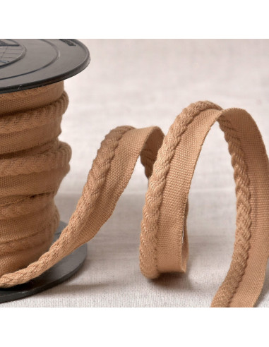 Chevron piping cord - Beige