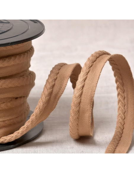 Chevron piping cord - Beige