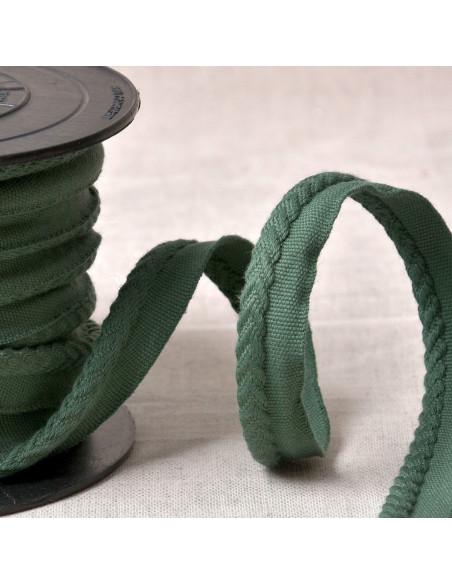 Chevron piping - Bottle green