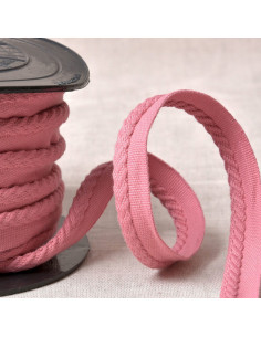 Chevron piping cord - Old pink