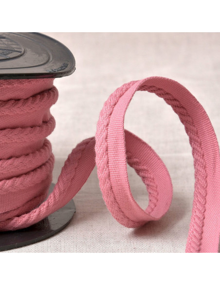 Chevron piping cord - Old pink