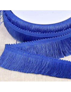 Thick fringe 45 mm - Royal blue
