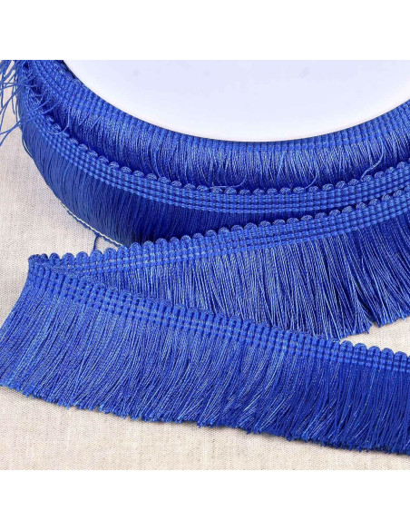 Thick fringe 45 mm - Royal blue