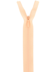 Invisible zipper - Salmon