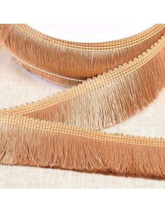 Thick fringe 45 mm - Light brown