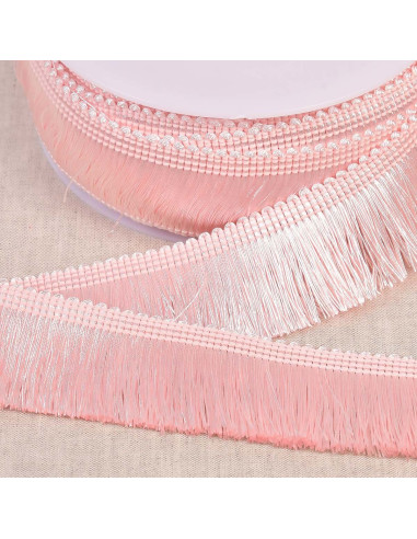 Thick fringe 45 mm - Light pink