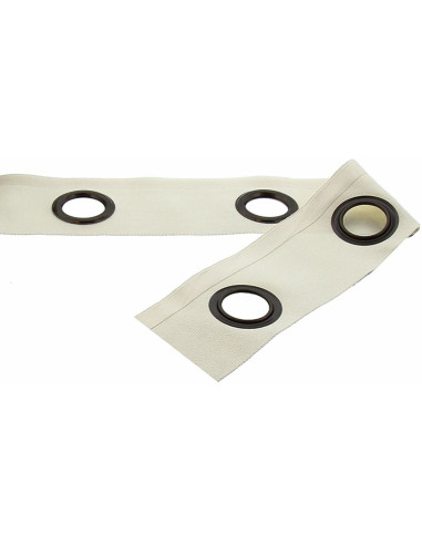 Black eyelet band - Off-white