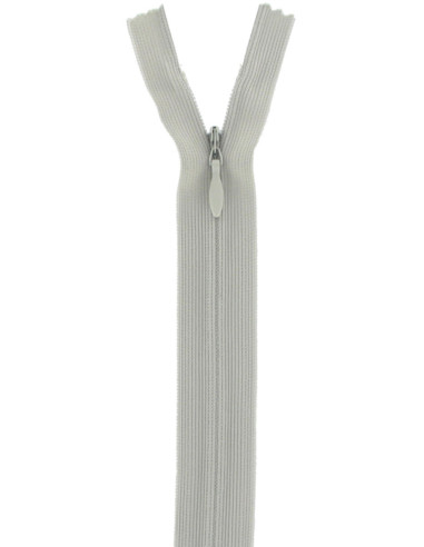 Invisible zipper - Light gray