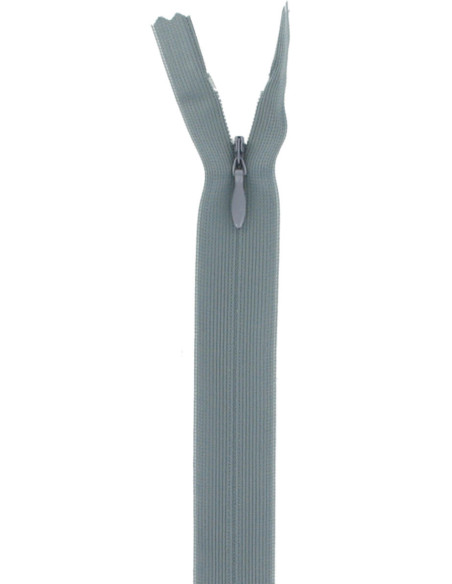 Invisible zipper - Dark gray