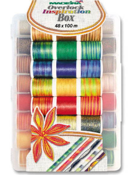 Deluxe Overlock Inspiration Madeira Embroidery Thread Case