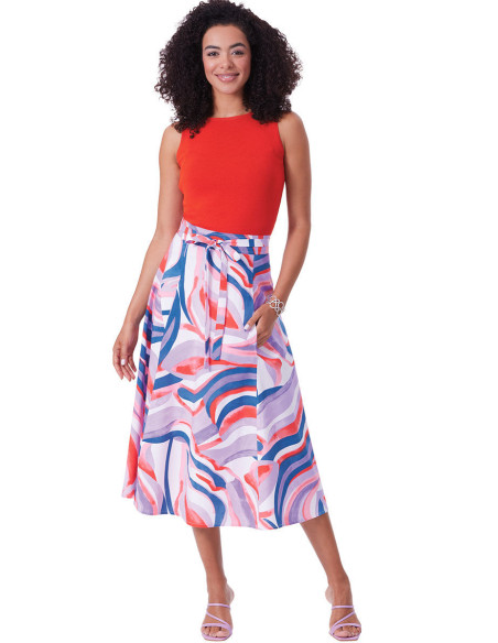 Skirt pattern - Butterick 6986