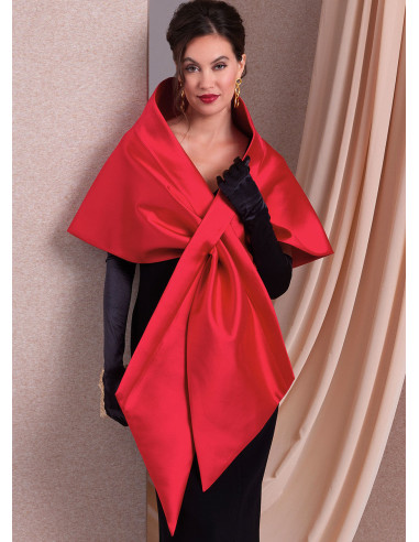 Shawl pattern - Vogue 1991