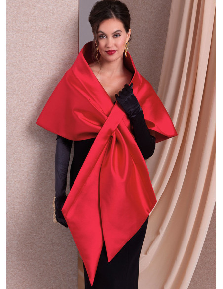 Shawl pattern - Vogue 1991