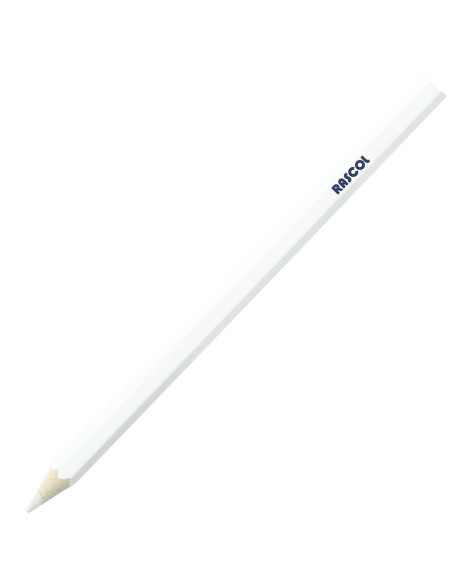 Chalk pencil for fabrics - White
