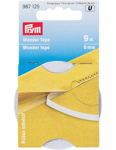 Prym double-sided soluble adhesive tape - 6 mm x 9 meters
