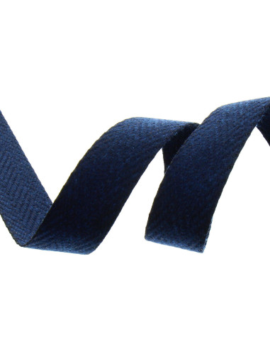 Chevron bag strap - Navy blue