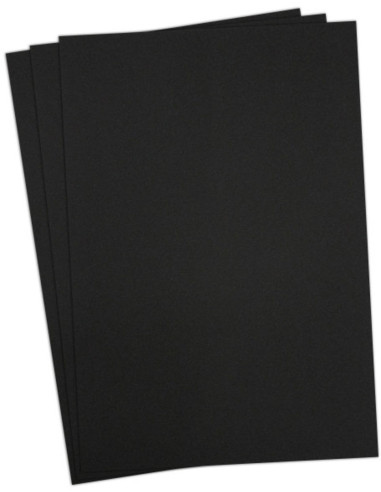 Pack of 3 sheets of 3D Puffy 2mm foam for embroidery - Black