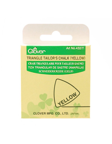 Clover Tailor's Chalk - Yellow