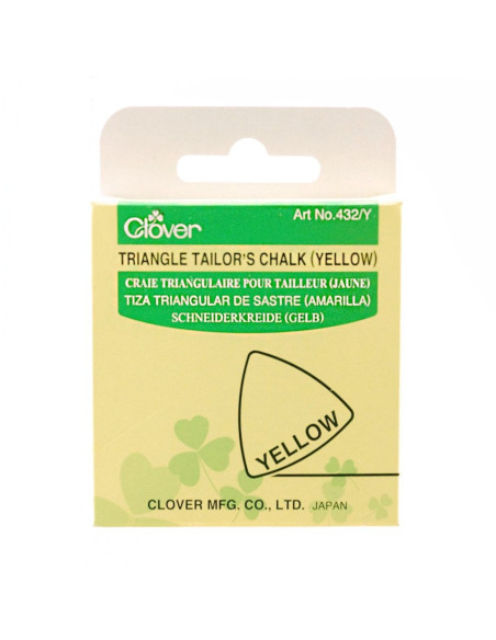 Clover Tailor's Chalk - Yellow