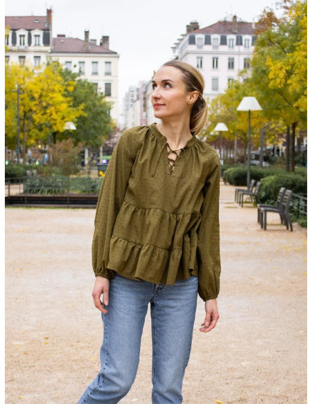 Esmée blouse and dress pattern - Joli Lab