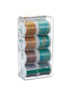 Mini box of Polyneon 40 Multicolor embroidery threads Madeira 2