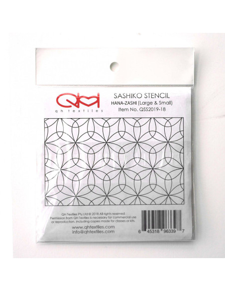 Set of 2 templates for sashiko stencil - Hana Zashi