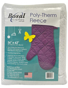 Poly-Therm Fleece Insulating Batting 91 cm x 157 cm Bosal