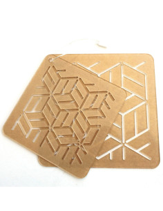 Set of 2 templates for sashiko stencil - Yose-Gi