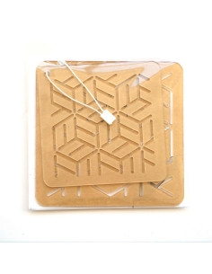 Set of 2 templates for sashiko stencil - Yose-Gi 2