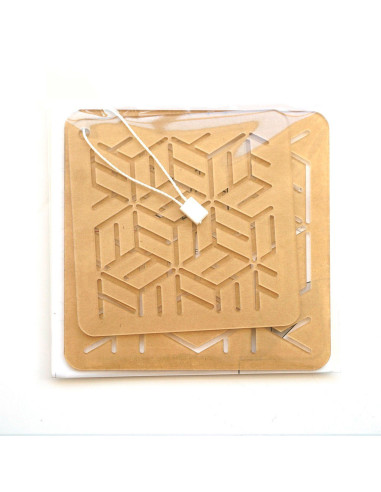 Set of 2 templates for sashiko stencil - Yose-Gi