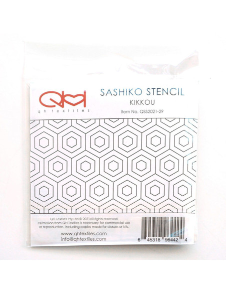 Set of 2 templates for sashiko stencil - Kikkou