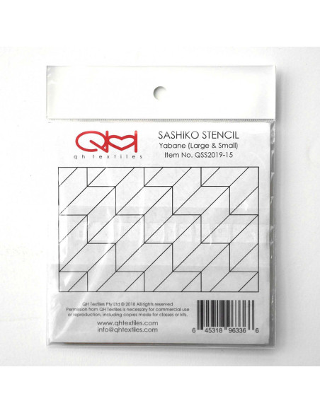 Set of 2 templates for sashiko stencil - Yabane